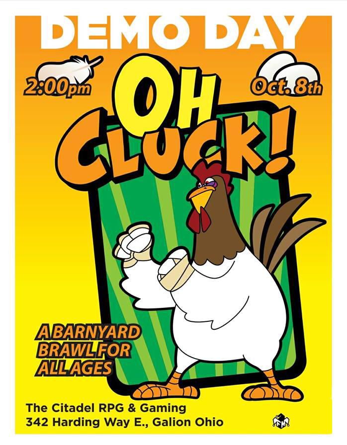 Foolish Media's Oh Cluck Demo Day #2 in Galion, Sunday 10.8.17
