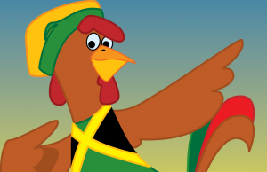 The Jerk, is a running master, and one of the roosters you can add to your coop in Oh ClucK! The debut card game from Foolish Media LLC