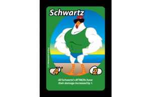 Schwartz will help "pump you up" with his increased attack damage