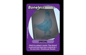 Prove your opponent belongs in the supermarket, with Boneless!