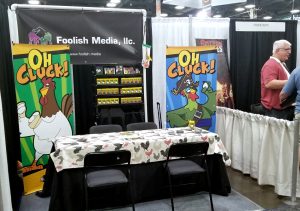 Our second Banner and table Covering Arrived