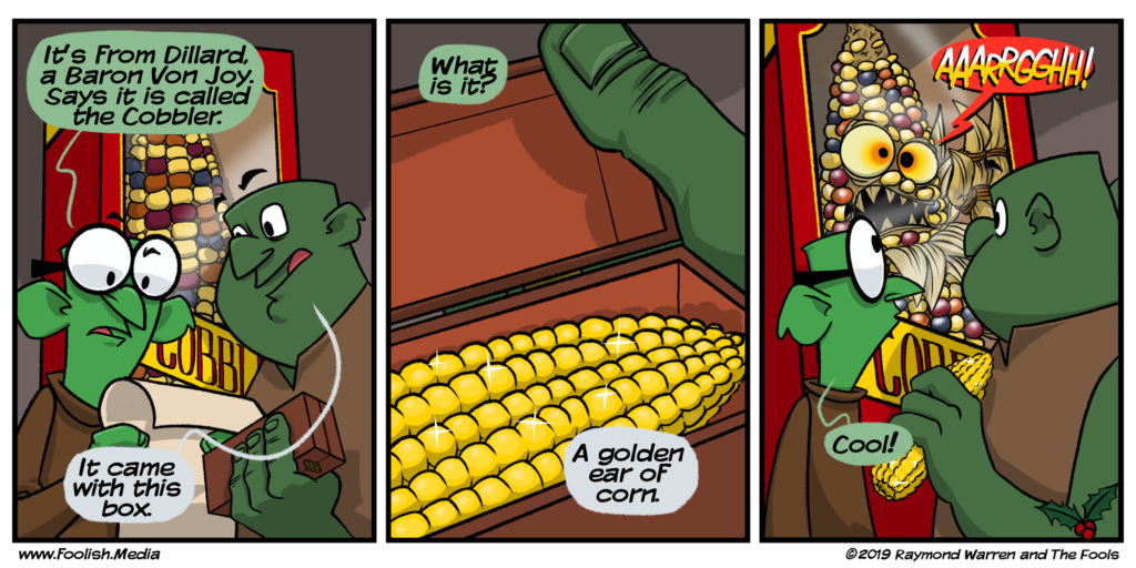 Gop and Kevin unwrap a special present for the Dungeon! Look familiar?