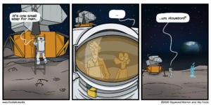 I hear that you don't instantly die in space. Maybe I can ask Gop and Daryl