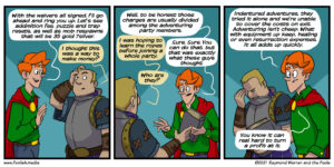 Daryl gets back in the swing of running a dungeon.