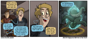 Brian and Toby are going to get really cool robes