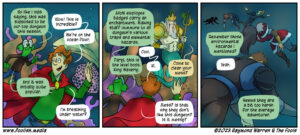 Gop and Daryl go to visit one of the underwater Dungeon Levels