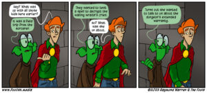 Apparently, even the world of D&D isn't immune to spam calls