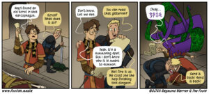 When you Find a Scroll in Azmo's, just.... Don't.