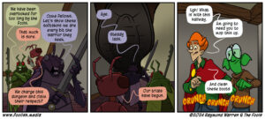 No matter what size your hero is, there are battles for all of us to face.