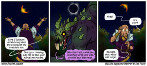 It's a shame that your new power didn't last long