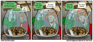 Daryl's latest trap in a dungeon is sure to sssscare adventurers.