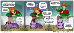 With too many animals, Daryl needs to get some adopted from the dungeon