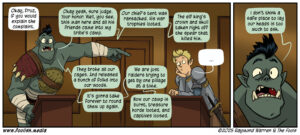 No one ever thinks about the lives of the pillagers