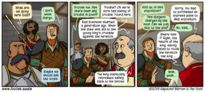 Of Course Azmo's would have exposition in a dungeon you pay by the hour for.