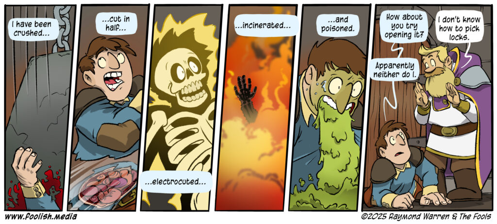 Maybe the 6th time is the charm, but I highly doubt it. Lockpicking is a truly lost art. 