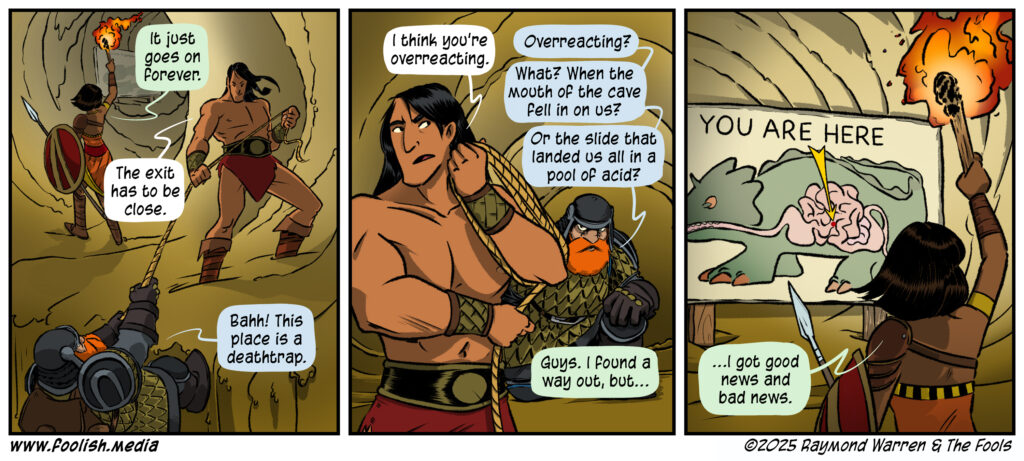 The Group seems to have found themselves in quite a predicament 