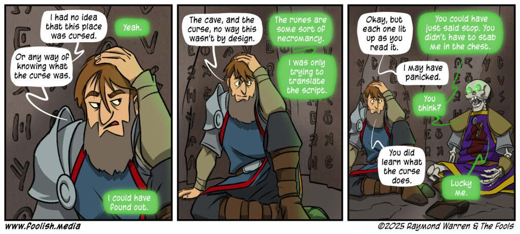 The consequences of a curse can sometimes lead to painful, results that last forever. 