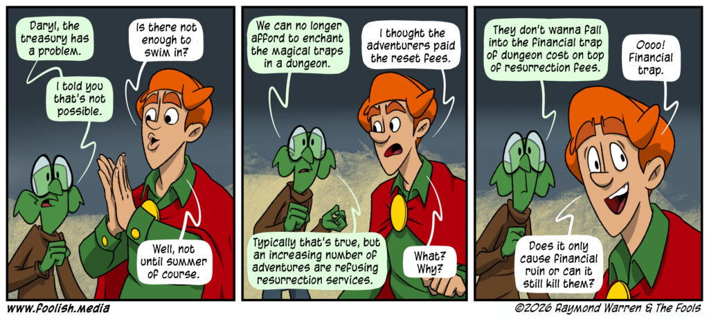 Daryl may have found the best way to destroy the dungeon adventurer's. 